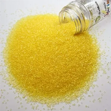 Yellow Sugar Sprinkles for Festive Baking and Decorating