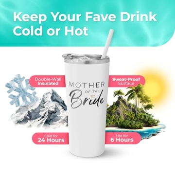 SassyCups Mother of the Bride Cup - Stylish Insulated Tumbler