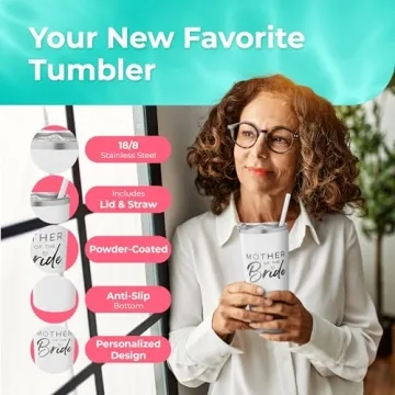 SassyCups Mother of the Bride Cup - Stylish Insulated Tumbler