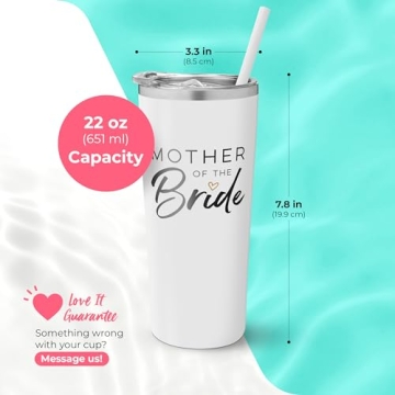 SassyCups Mother of the Bride Cup - Stylish Insulated Tumbler