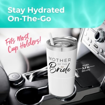 SassyCups Mother of the Bride Cup - Stylish Insulated Tumbler
