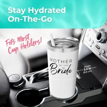 SassyCups Mother of the Bride Cup - Stylish Insulated Tumbler