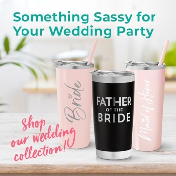 SassyCups Mother of the Bride Cup - Stylish Insulated Tumbler