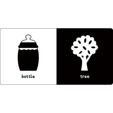 What Does Baby See? High-Contrast Board Book for Infants