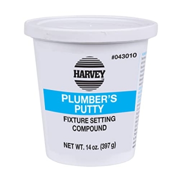 Harvey's WM Harvey Stainless Plumbers Putty 14 oz - Durable Seal