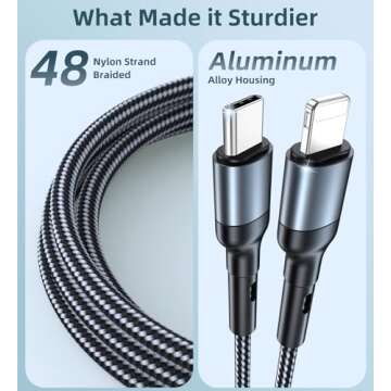 Charger Cable for Apple Watch Upgraded 3 in 2 Fast iPhone Watch Charger USB C Multi Fast Charging Cable Compatible with iWatch Ultra/SE/10/9/8/7/6/5/4/3/2/1 & iPhone 16/15/14/13/12/11/Galaxy S23-4FT