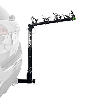 Allen Deluxe Locking Quick Release 4-Bike Carrier 2" Hitch