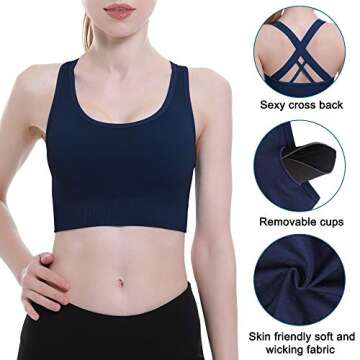 Double Couple Sports Bras for Women Comfort and Style