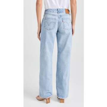 Levi's Women's Low Loose Jeans, This and That, Blue, 27