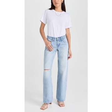 Levi's Women's Low Loose Jeans, This and That, Blue, 27
