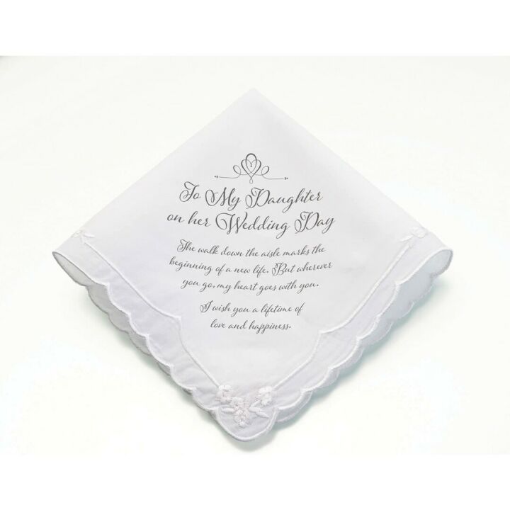 Lillian Rose Wedding Hankie for Bridal Moments