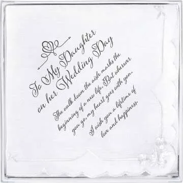 Lillian Rose Wedding Hankie for Bridal Moments