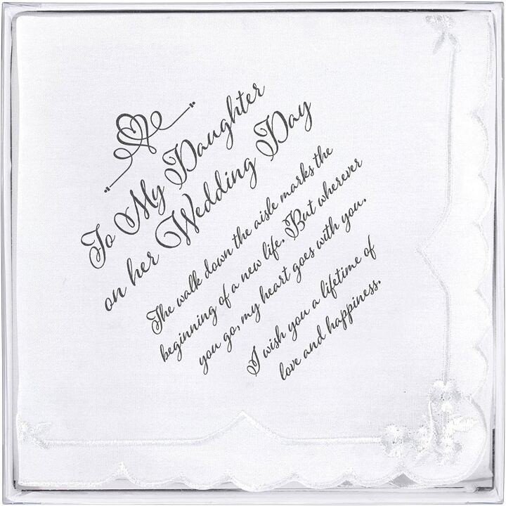 Lillian Rose Wedding Hankie for Bridal Moments