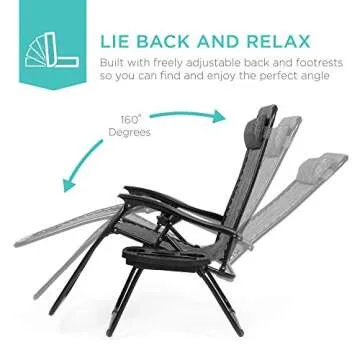 Shop Best Choice Zero Gravity Lounge Chair Set