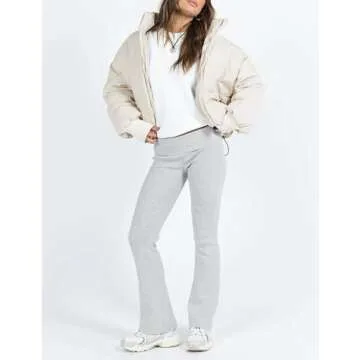 UANEO Women’s Oversized Puffer Jacket - Be Chic in Winter
