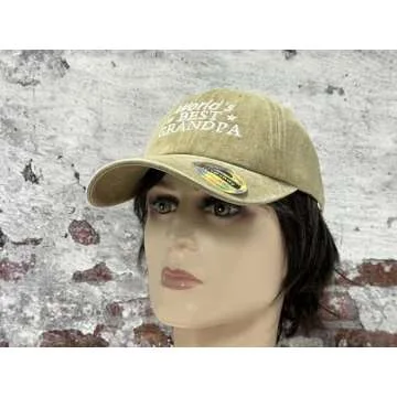 Hepandy World's Best Grandpa Baseball Cap - Perfect Gift
