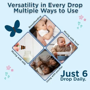 Wellements Organic Baby Probiotic Drops - Infant Digestive Support