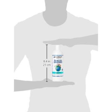 earthbath Oatmeal & Aloe Dog Conditioner- Helps Allergies, Itching, & Dry Skin, Cruelty-Free Pet Conditioners, Fragrance-Free Dog Wash- 16 oz (1 Pack)