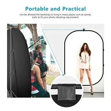 Neewer 150x200 cm 2-in-1 Pop-Up Green Screen Backdrop