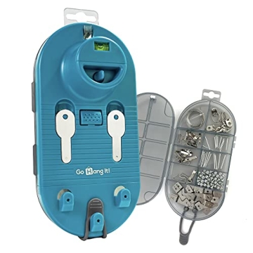 Go Hang It! Pro Picture Hanging Kit for Easy Decorating