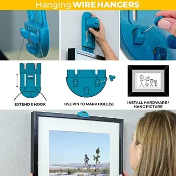 Go Hang It! Pro Picture Hanging Kit for Easy Decorating