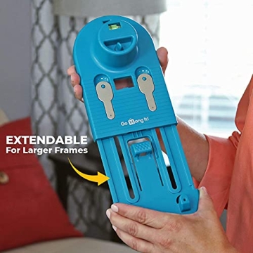 Go Hang It! Pro Picture Hanging Kit for Easy Decorating