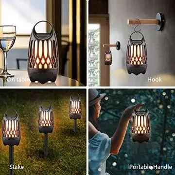 Viiwuu Outdoor Speaker - LED Flame Bluetooth Speaker with HD Audio
