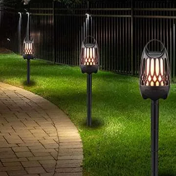 Viiwuu Outdoor Speaker - LED Flame Bluetooth Speaker with HD Audio