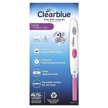 Clearblue Digital Ovulation Predictor Kit with 20 Tests