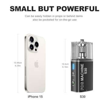 handheld fog machine,Outdoor Remote Control Smoke Machine,Indoor Portable Fog Machine For Photograph...