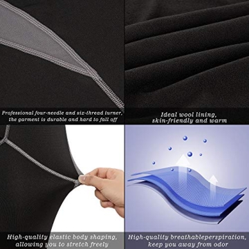 DIKAMEN Men's Thermal Underwear for Ultimate Warmth