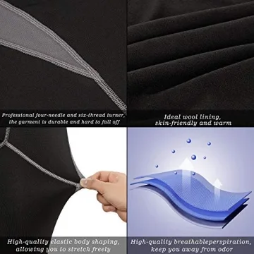 DIKAMEN Men's Thermal Underwear for Ultimate Warmth