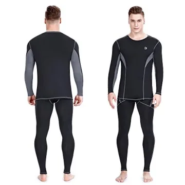 DIKAMEN Men's Thermal Underwear for Ultimate Warmth