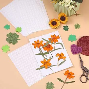 Zonon Double Sided Adhesive Dots for Crafting and Office Use