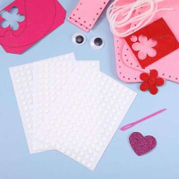 Zonon Double Sided Adhesive Dots for Crafting and Office Use