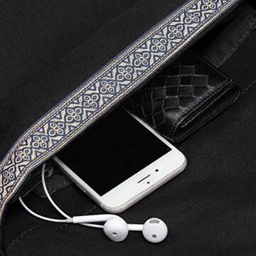 Ewedoos Yoga Mat Bag Yoga Bags with Large Size Pocket and Zipper Pocket, Fit Most Size Mats