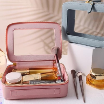 Stylish SANHECUN Toiletry Bag for Organized Travel Essentials