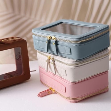 Stylish SANHECUN Toiletry Bag for Organized Travel Essentials