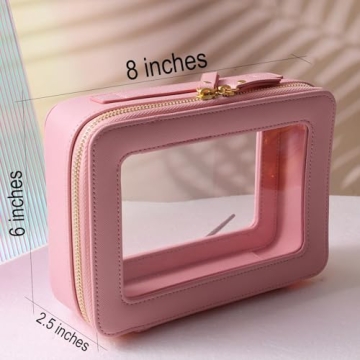 Stylish SANHECUN Toiletry Bag for Organized Travel Essentials