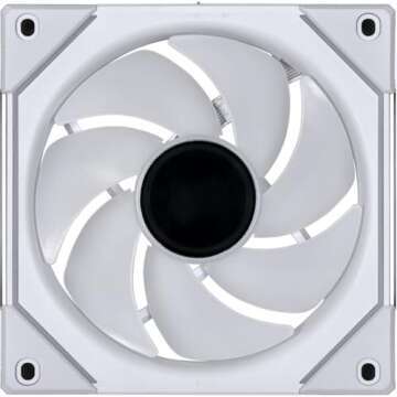 Lian-Li UNI FAN SL-Infinity 120mm ARGB Case Fan with Controller, 3-Pack - White