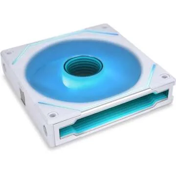Lian-Li UNI FAN SL-Infinity 120mm ARGB Case Fan with Controller, 3-Pack - White
