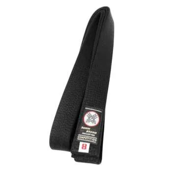 Ronin Deluxe Cotton Martial Arts Black Belt for All Styles