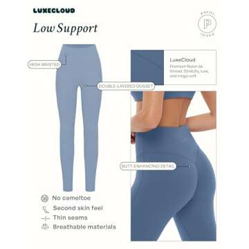 PAVOI ACTIVE High Waisted Buttery Soft Leggings