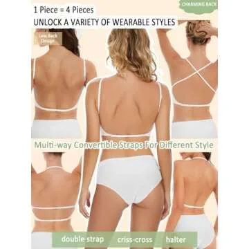Seamless Low Back Bra for Ultimate Comfort