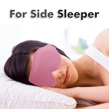 3D Sleep Eye Mask for Complete Sleep Darkness and Comfort