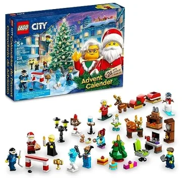LEGO City 2023 Advent Calendar 60381 Holiday Countdown Playset