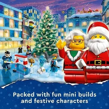 LEGO City Advent Calendar 2023 Holiday Countdown Playset