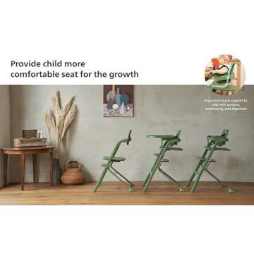 Unilove Grow with Me High Chair - Stylish & Adjustable