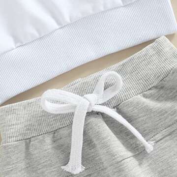 VISGOGO Infant Baby Clothes Set - Style & Comfort Combined