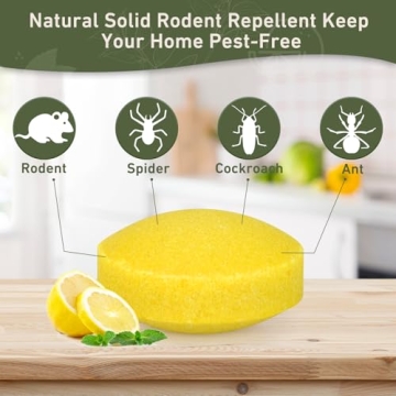 Natural Peppermint Lemon Mice Repellent Safe for Pets
